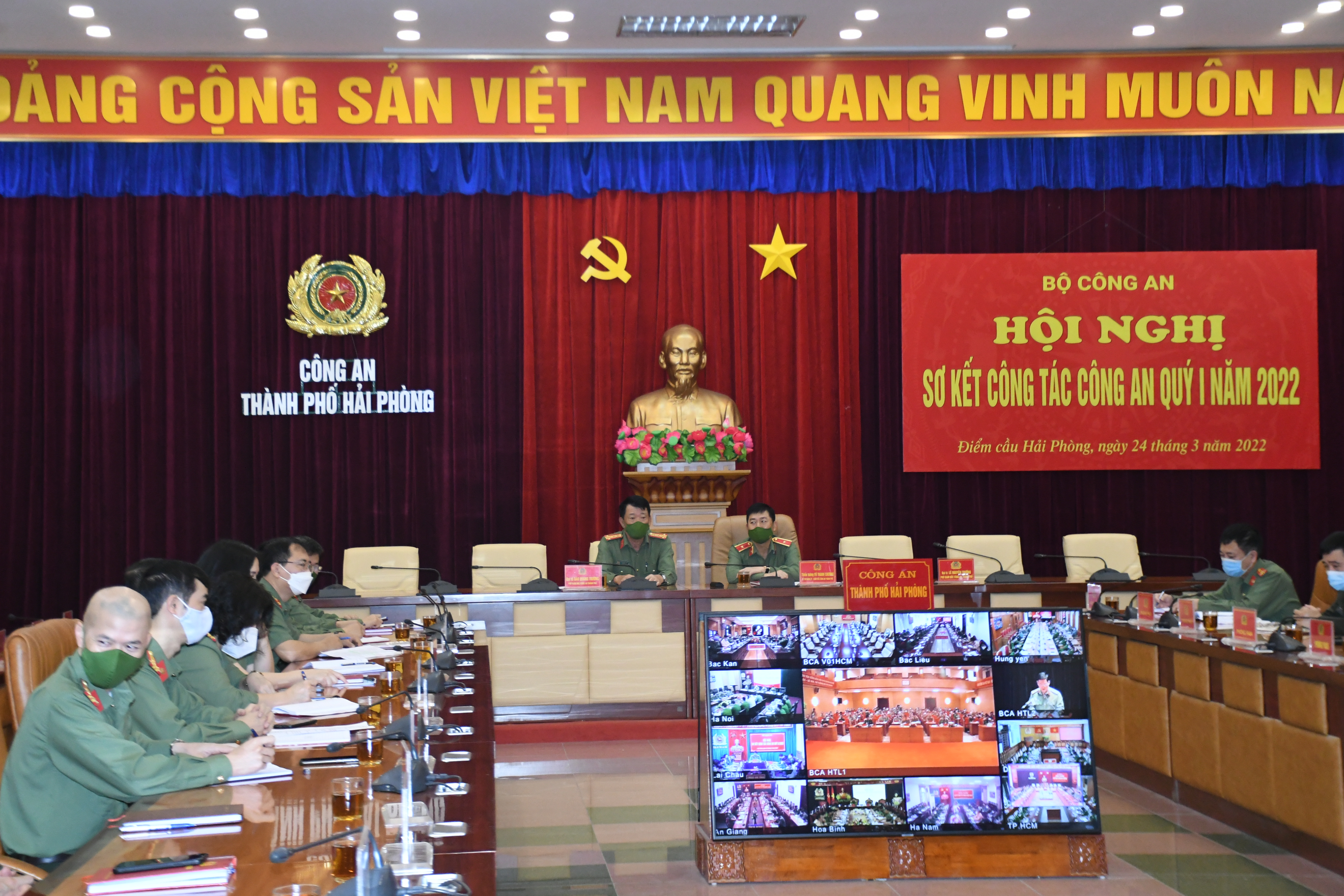 Bộ Công an sơ kết công tác công an Quý I năm 2022